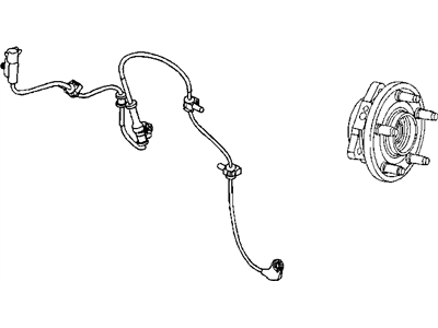 Mopar 52089434AE Front Hub And Bearing