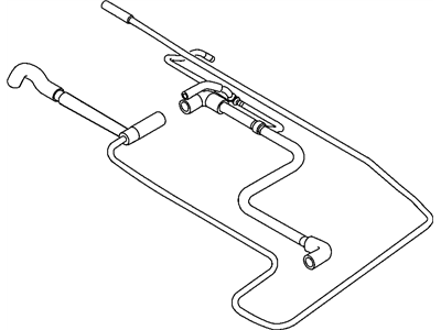 Mopar 5085024AC Hose-Fuel Vapor