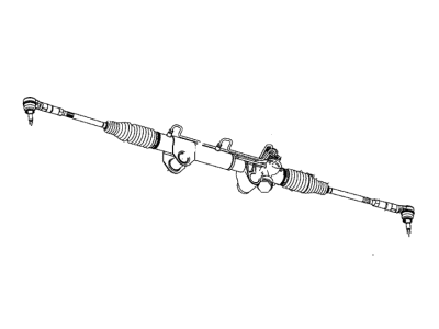 2002 Dodge Ram 1500 Rack And Pinion - R0400266