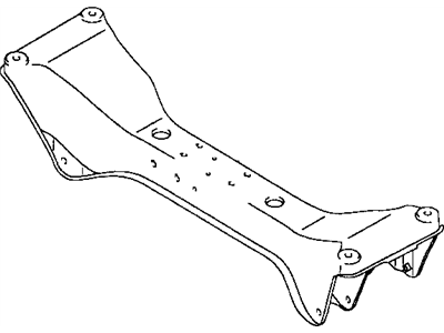 Mopar MB948996 CROSSMEMBER-Rear Suspension