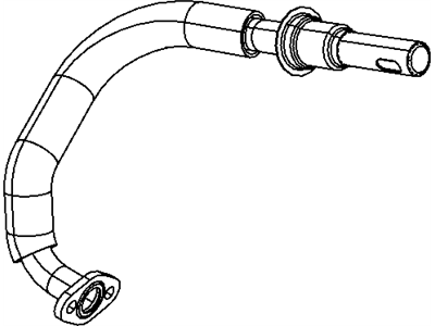 Mopar 53032951AB Tube-EGR