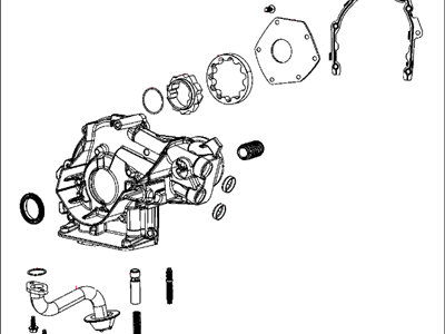 2014 Dodge Dart Oil Pump - 5047363AC