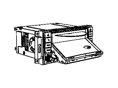 Mopar 5064677AH Radio-AM/FM/DVD/HDD/MP3/SDARS/RR