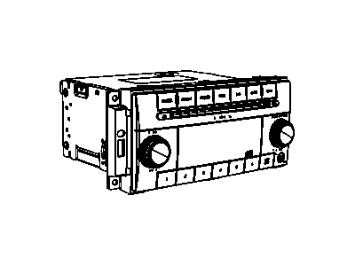 Mopar 5091195AB Radio-Multi Media