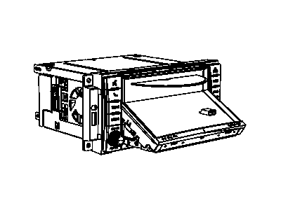 Mopar 5091105AA Radio-AM/FM/CD/DVD/HDD/SATELLITE