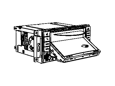 Mopar 5064836AF Radio-AM/FM/CD/DVD/HDD/SATELLITE