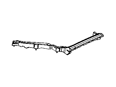 Mopar 55000960AD Seal-Fender To Hood