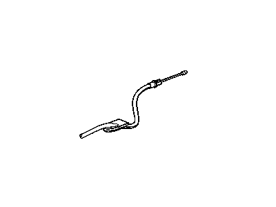 2012 Ram 3500 Parking Brake Cable - 5154672AB