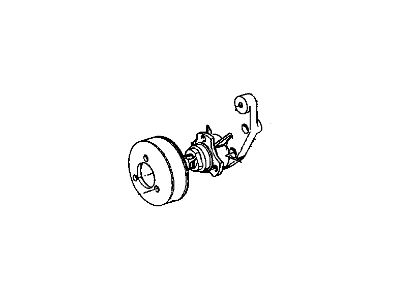 Jeep Water Pump Pulley - 4883491AA