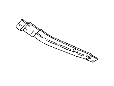 Mopar 4754670 Bracket-Quarter Trim Att Right W/O HTR/A/C