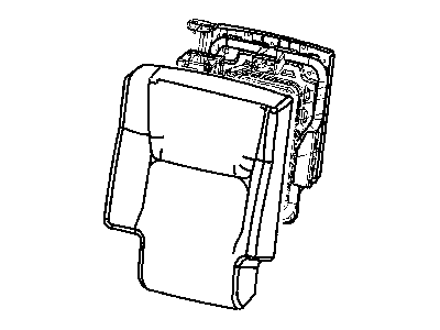 Mopar 1GH941DVAA Seat Back-Rear