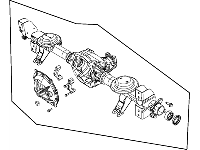 Mopar 68003661AA Housing-Rear Axle