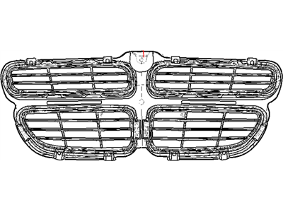 2003 Dodge Stratus Grille - WD49SW1AA