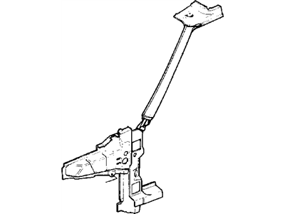 Mopar 55235640AB Reinforcement Front Pillar