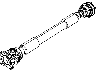 Mopar 52853365AC Front Drive Shaft