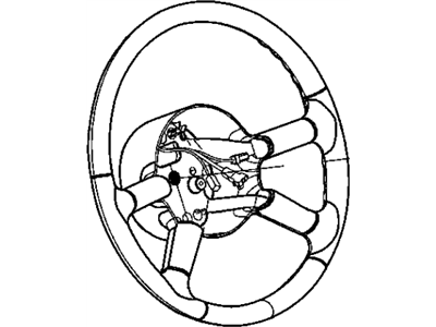 2005 Dodge Neon Steering Wheel - WY331DVAB