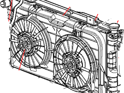 Chrysler Voyager Radiator - 4809225AC