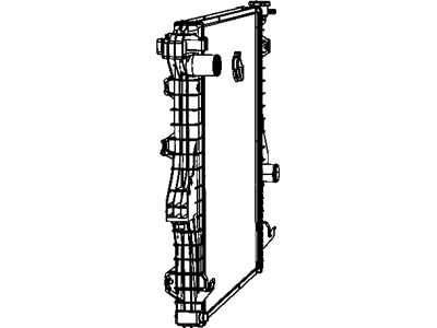 Mopar 55056816AA Engine Cooling Radiator