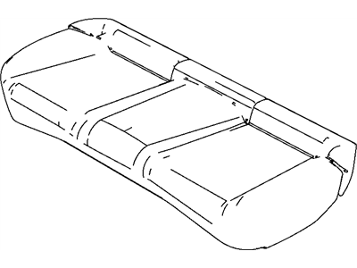 Mopar 1PM36XDVAA Rear Seat Cushion