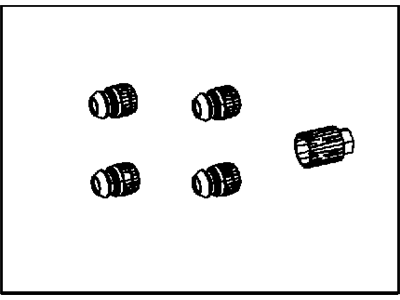 Mopar 5105834AA Lock Set-Wheel