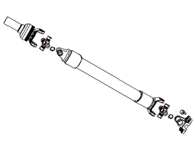 Mopar 52123462AA Rear Drive Shaft