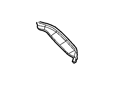 Mopar 4575252AB DECKLID-DECKLID Opening