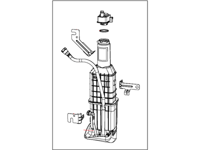 Mopar 5147384AD CANISTER-Vapor