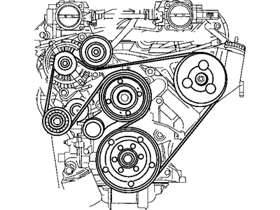 Mopar 4763863AB Belt-Accessory Drive