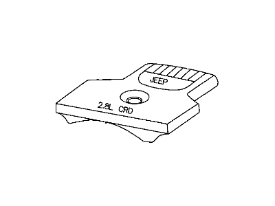 Mopar 53013813AA Cover-Engine