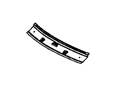 Mopar 55113074AA Header-Roof Front