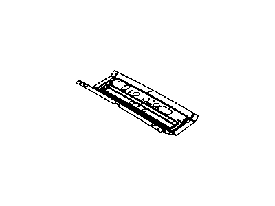 Mopar 55113073AB Header-Roof Rear