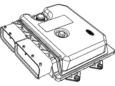 5150604AA Mopar Engine Controller Module Illustration 1 of 1