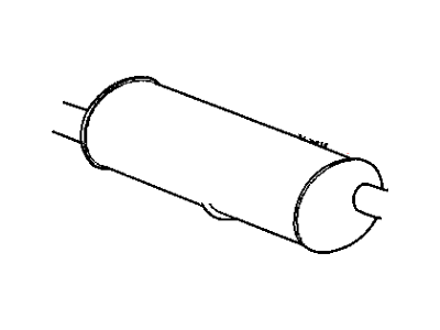 Mopar 4880841AD Exhaust Muffler