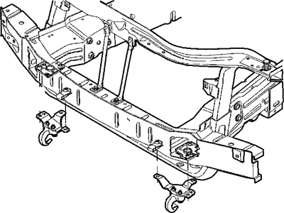 Mopar 52059156AA Plate-Tow Hook