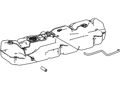 Mopar 68013485AA Fuel Tank