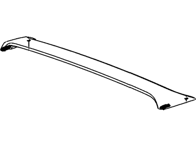 Mopar 5JR31TZZAC Spoiler-Rear Air Dam