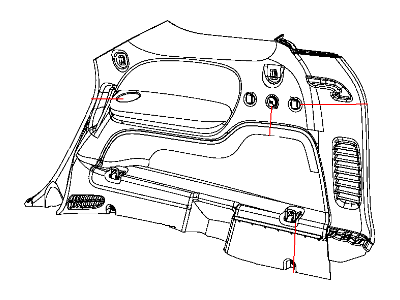 Dodge Durango Cup Holder - 1VL47GT5AB