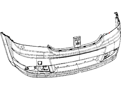 2010 Dodge Journey Bumper - 68034179AE
