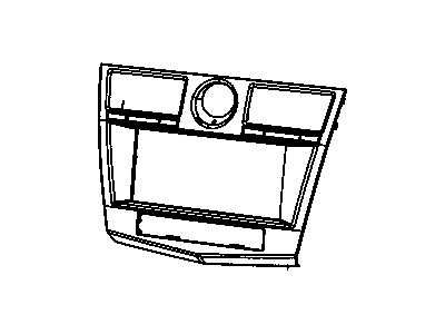 Mopar XT05ESGAE Bezel-Instrument Panel