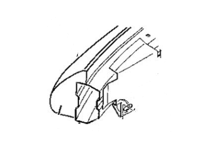 Mopar 4708345 Bumper - Fascia Front