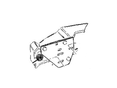 Mopar 4708344 Adaptor-Bumper FASCIA