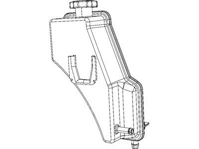 Mopar 5143614AA Cap-Power Steering Reservoir