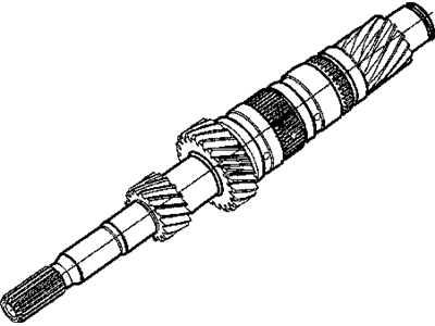 Mopar 5083887AA Shaft-Input