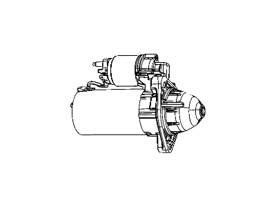 Mopar 4801849AB Engine Starter