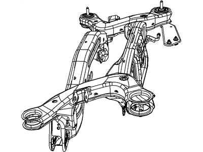 2008 Chrysler Sebring Rear Crossmember - 5151275AC