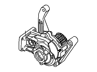 2005 Jeep Liberty Water Pump - RX142985AA