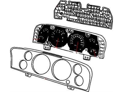 Mopar 56010572AE Cluster