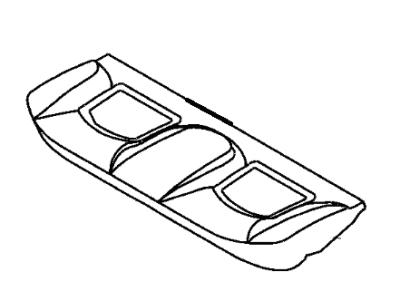 2004 Dodge Intrepid Seat Cushion - YY541DVAA