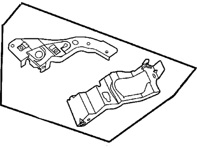 Mopar 4814729AC Panel-HEADLAMP Mounting