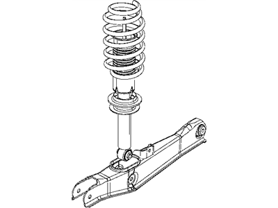 2010 Dodge Journey Shock Absorber - 4766957AB